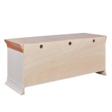 Тумба ТВ Бостон-01 белый воск+антик - картинка 4 Тумба ТВ Бостон-01 белый воск+антик - картинка 4