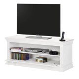 Тумба ТВ Бостон-01 белый воск - картинка 5 Тумба ТВ Бостон-01 белый воск - картинка 5