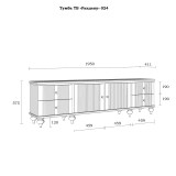 Тумба ТВ Рандеву 024 (белый лак-антик-24) фото5 Тумба ТВ Рандеву 024 (белый лак-антик-24) фото5