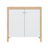 Тумба Вояж-20-РД Белый лак + антик №24 картинка 2 Тумба Вояж-20-РД Белый лак + антик №24 картинка 2