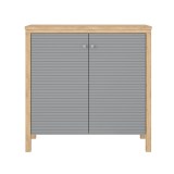 Тумба Вояж-20-РД серый №7042 + антик №24 картинка 2 Тумба Вояж-20-РД серый №7042 + антик №24 картинка 2