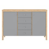 Тумба Вояж-24-РЯ серый №7042 + антик №24 картинка 2 Тумба Вояж-24-РЯ серый №7042 + антик №24 картинка 2