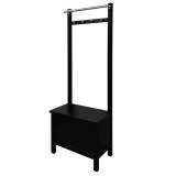 Вешалка напольная КАНТРИ (ХЕМНЭС) черный - картинка 6 Вешалка напольная КАНТРИ (ХЕМНЭС) черный - картинка 6