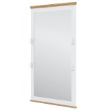 Зеркало Рандеву-160 МАССИВ СОСНЫ Белый лак + антик №24 картинка 3 Зеркало Рандеву-160 МАССИВ СОСНЫ Белый лак + антик №24 картинка 3