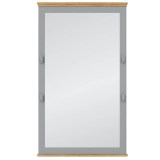 Зеркало Рандеву-160 МАССИВ СОСНЫ серый 7042/антик 24 картинка 2 Зеркало Рандеву-160 МАССИВ СОСНЫ серый 7042/антик 24 картинка 2