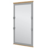 Зеркало Рандеву-160 МАССИВ СОСНЫ серый 7042/антик 24 картинка 3 Зеркало Рандеву-160 МАССИВ СОСНЫ серый 7042/антик 24 картинка 3