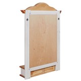 зеркало Синди Белый воск +антик - картинка 4 зеркало Синди Белый воск +антик - картинка 4