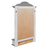 зеркало Синди Белый воск+серый - картинка 4 зеркало Синди Белый воск+серый - картинка 4