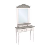 зеркало Синди Белый воск+серый - картинка 5 зеркало Синди Белый воск+серый - картинка 5