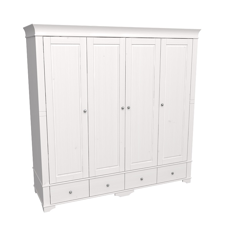 Бейли-4- дв - 4 глухих двери Шкаф Бейли 4-х дверный с глухими дверями