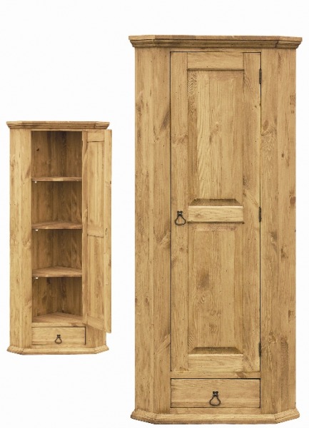 Деревянный угловой шкаф Ромео высотой 180 см. Шкаф для белья угловой ROMEO