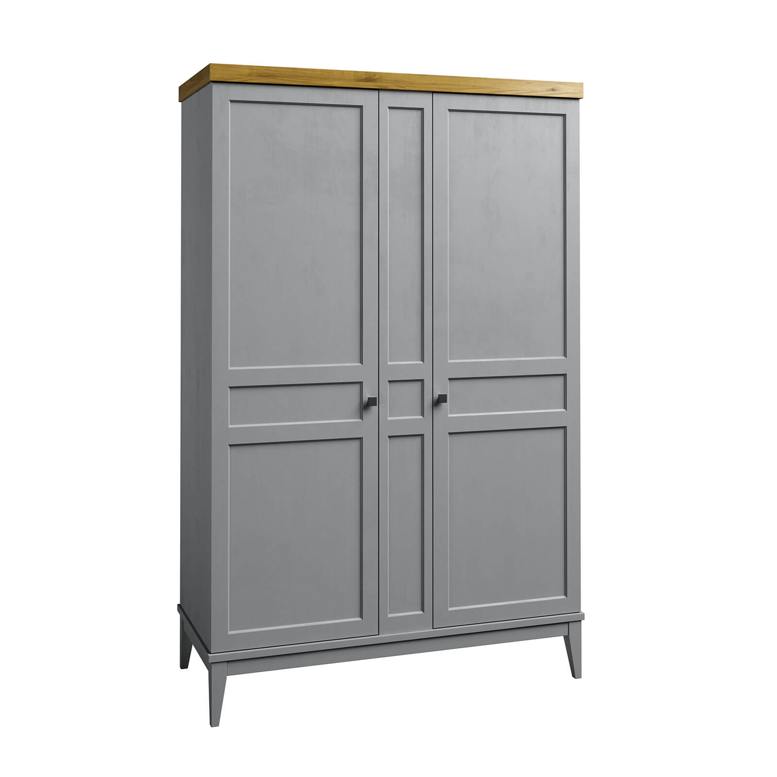 Шкаф для одежды Бон Вояж 20 Серый № 7042 / Антик № 24 картинка 1 Шкаф для одежды Бон Вояж 20 Серый № 7042 / Антик № 24 картинка 1