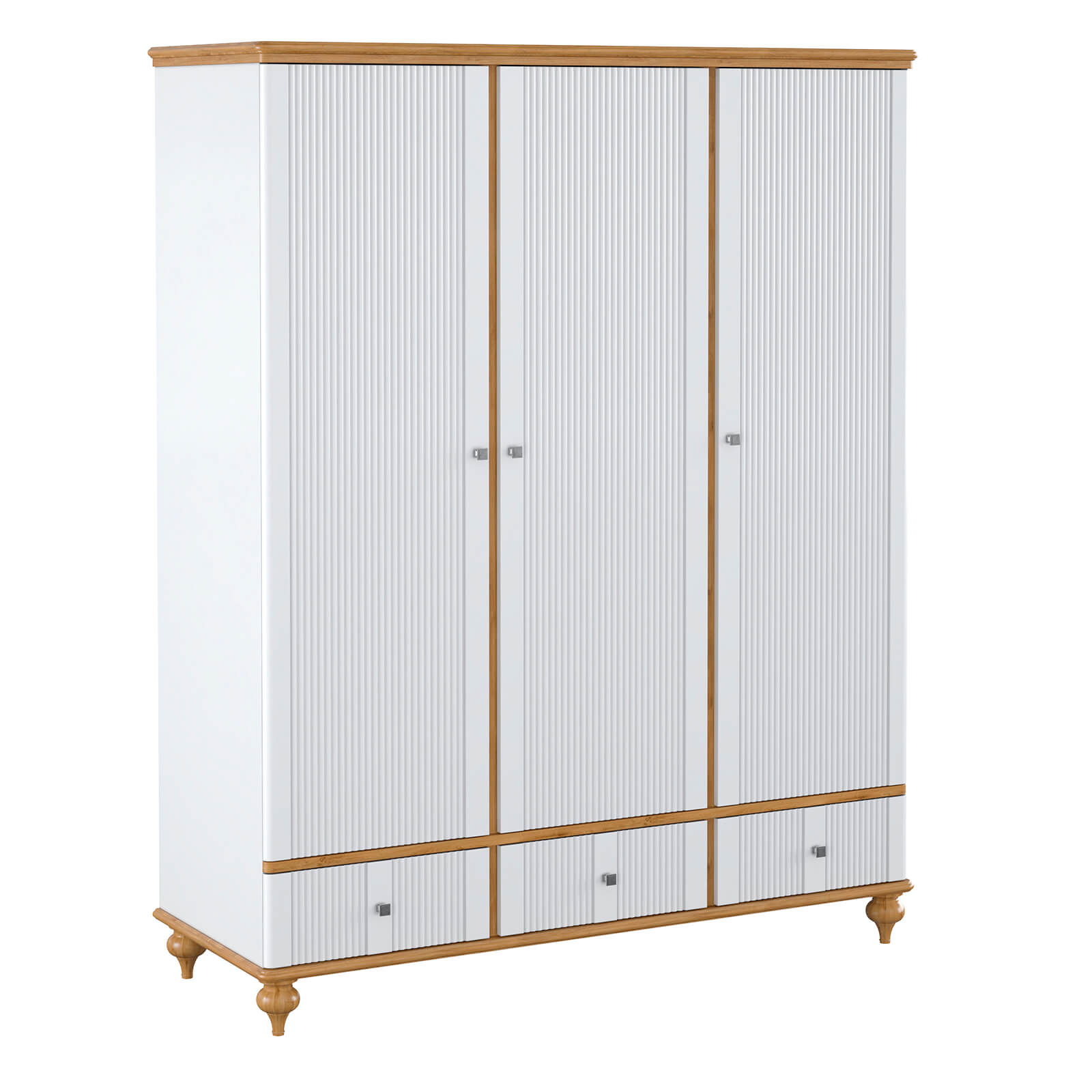 Шкаф для одежды Рандеву 33 (белый лак/антик-24) фото2 Шкаф для одежды Рандеву 33 (белый лак/антик-24) фото2