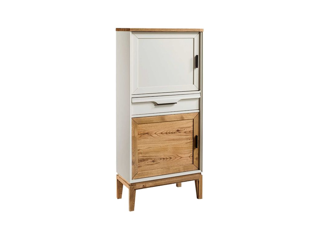 Шкаф для посуды 21 Гранада белый воск/антик 24 купить в Москве Шкаф для посуды 21 Гранада белый воск/антик 24 картинка 1