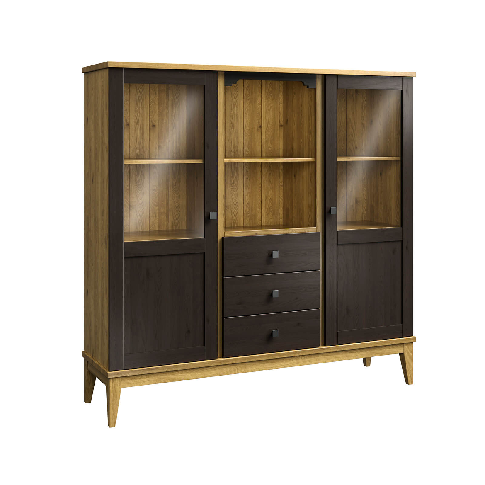 Шкаф для посуды Бон Вояж 203-150 (ФК) картинка 1 Шкаф для посуды Бон Вояж 203-150 (ФК) картинка 1