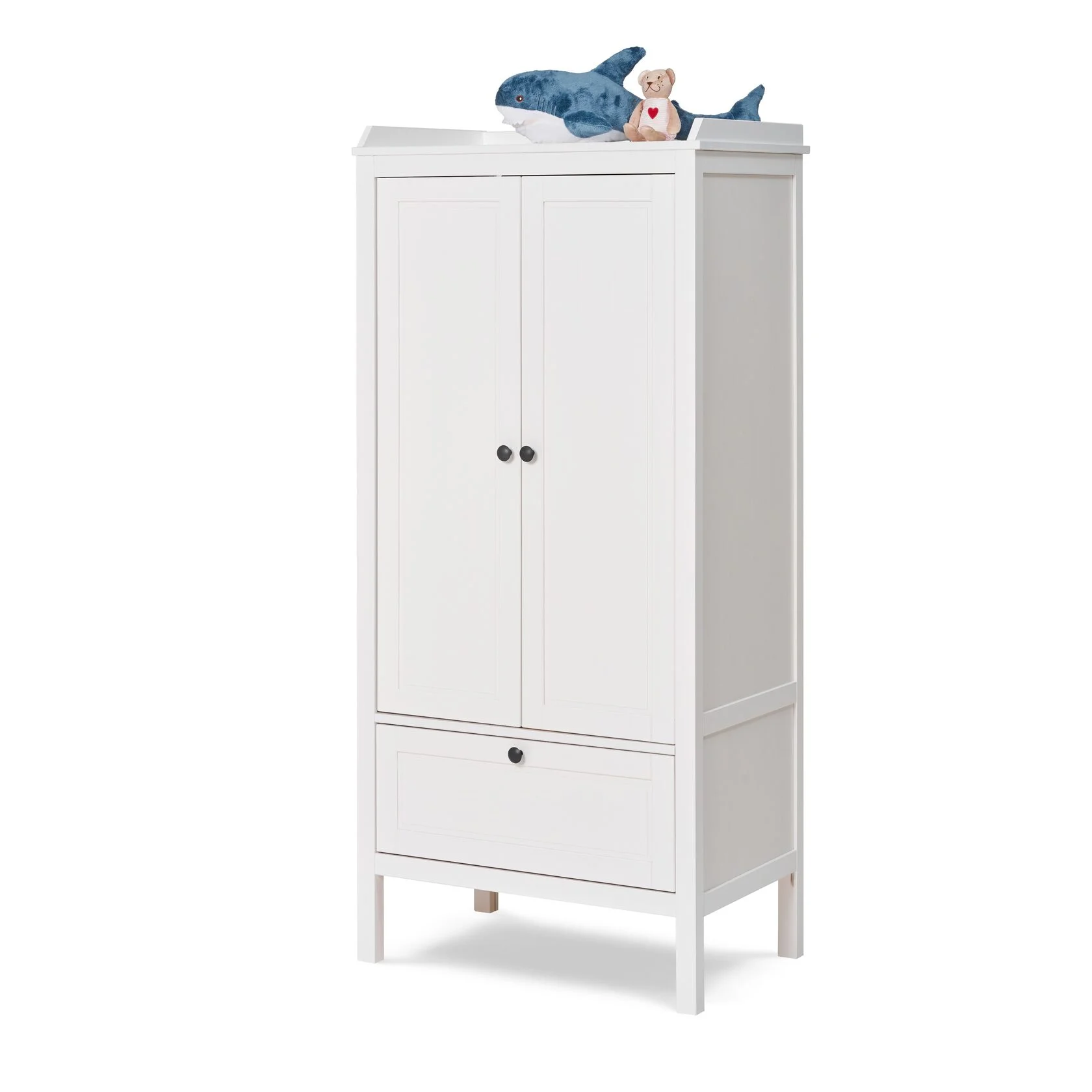 Шкаф КОЧ 1 ящик белый картинка 1 Шкаф КОЧ 1 ящик белый картинка 1