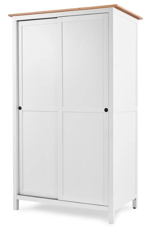 Шкаф купе ХЕМНЭС белый / светло коричневый - картинка 1 Шкаф купе ХЕМНЭС белый / светло коричневый - картинка 1