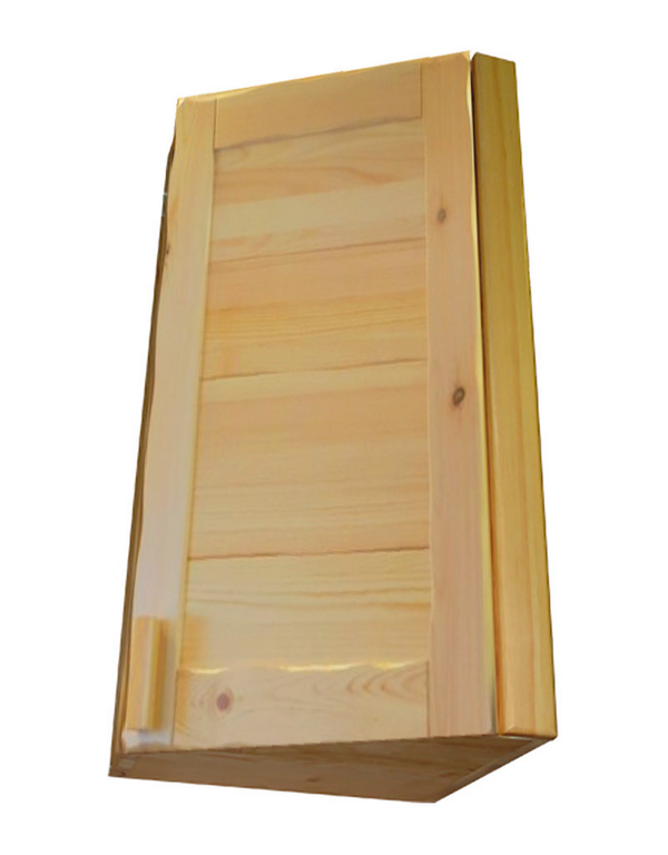 кухня Скандинавия из сосны Шкаф настенный угловой завершающий 400 высота 900 мм Шкаф настенный угловой завершающий