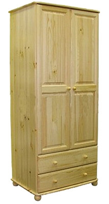 Шкаф Норд 122 из сосны платяной с ящиками Шкаф Норд 122 из сосны платяной с ящиками