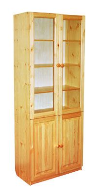 Шкаф Норд-194 книжный тема- Б без антресоли Шкаф Норд-194 книжный тема- Б без антресоли