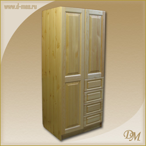 Шкаф Оскар-2 с ящиками из сосны купить недорого Шкаф Оскар-2 с ящиками из сосны купить недорого