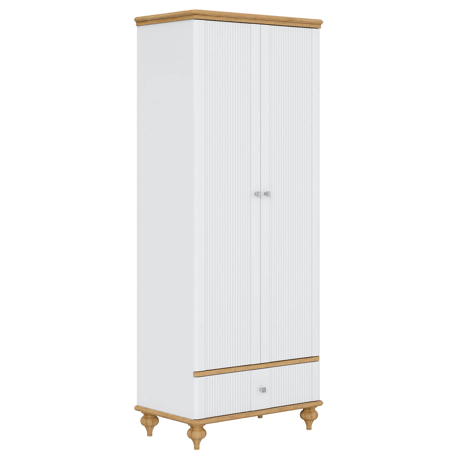 Шкаф Рандеву 21 (белый лак/антик-24) картинка 1 Шкаф Рандеву 21 (белый лак/антик-24) картинка 1