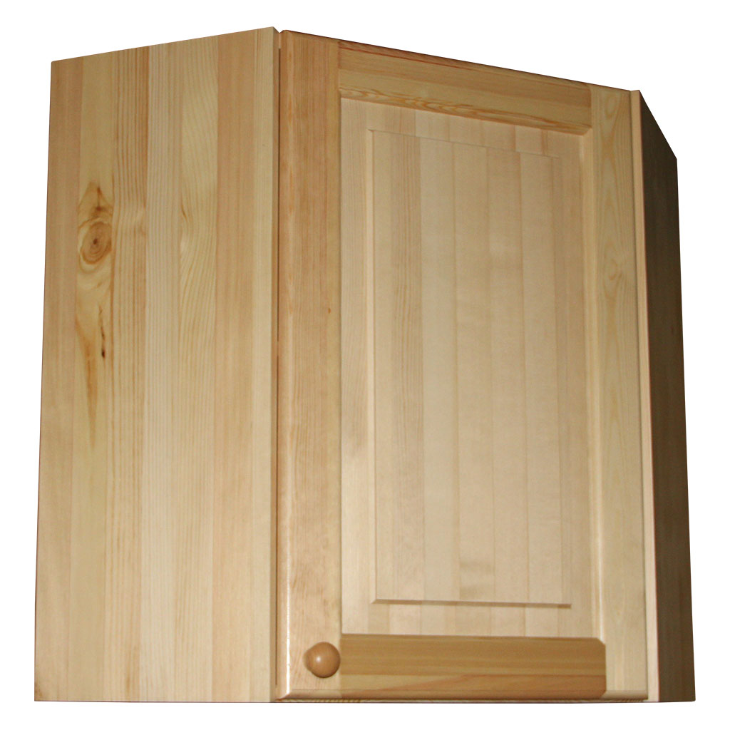 Шкаф угловой навесной 1 дверь дерево кухня Скайда-2 массив сосны картинка 2 Шкаф угловой навесной 1 дверь дерево кухня Скайда-2 массив сосны картинка 2