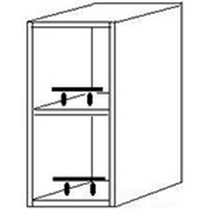 Полка 24 см открытая выс 71 см. Полка 24 см открытая выс 71 см.