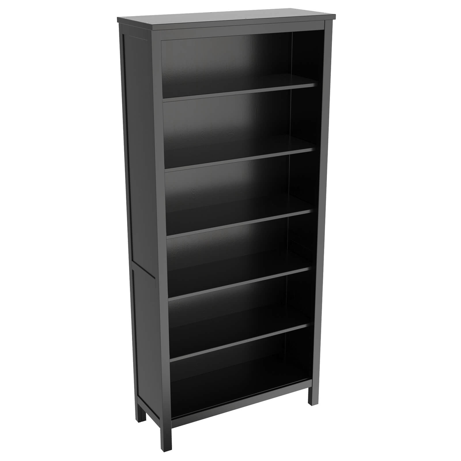 Стеллаж КАНТРИ (ХЕМНЭС) черный - картинка 1 Стеллаж КАНТРИ (ХЕМНЭС) черный - картинка 1