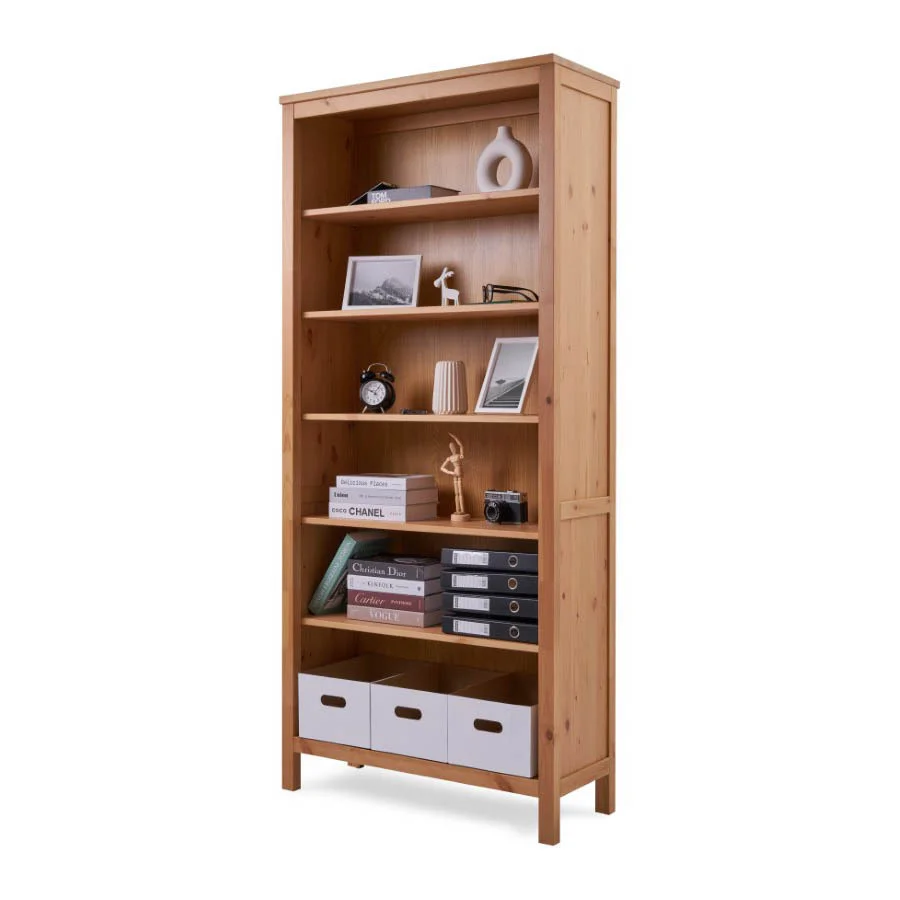 Стеллаж КЫМОР ХЕМНЭС 90 (Россия) светло коричневый купить в Москве Стеллаж КЫМОР ХЕМНЭС 90 (Россия) светло коричневый - картинка 2