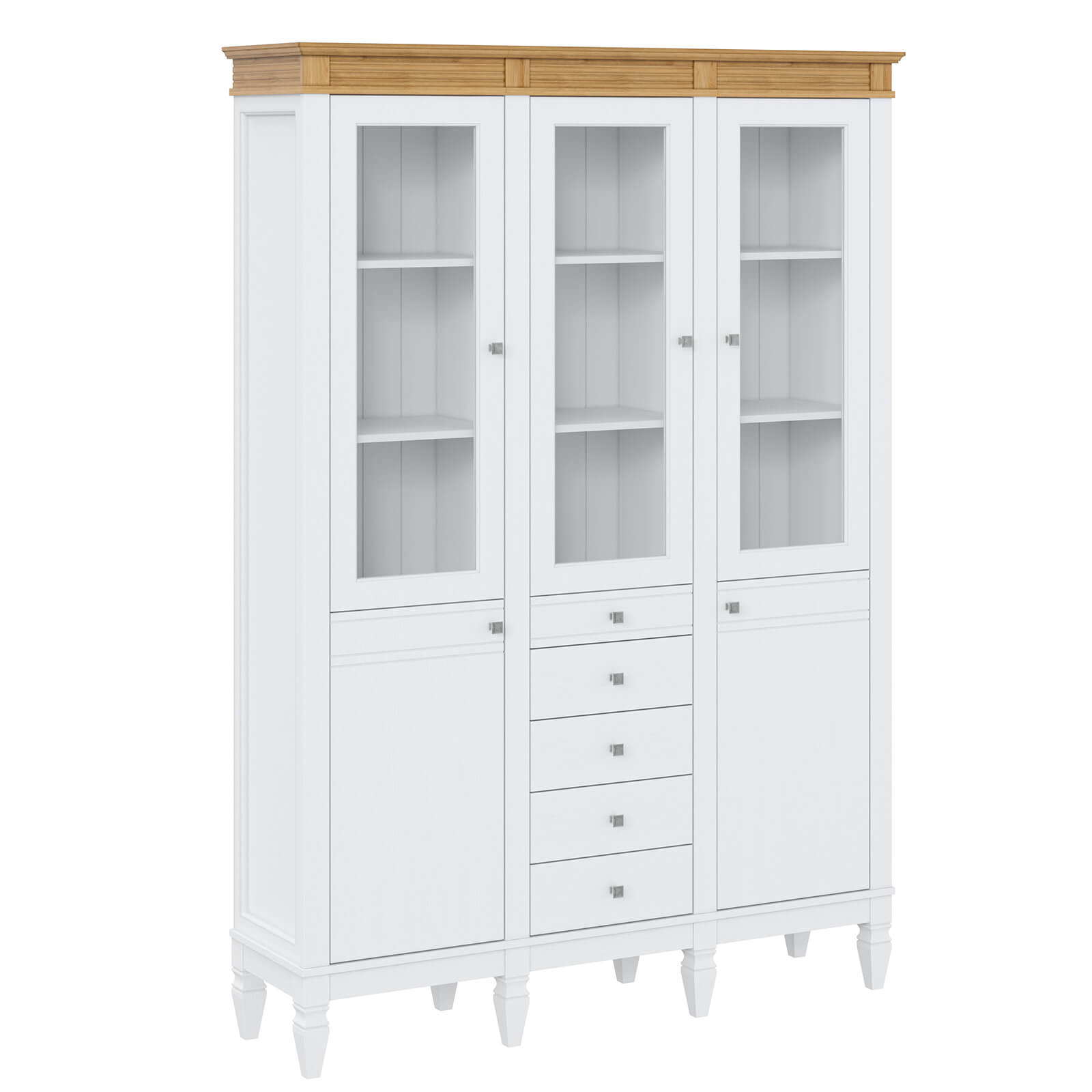 Стеллаж Ольса-303/214 Белый лак + антик №24 - картинка 1 Стеллаж Ольса-303/214 Белый лак + антик №24 - картинка 1