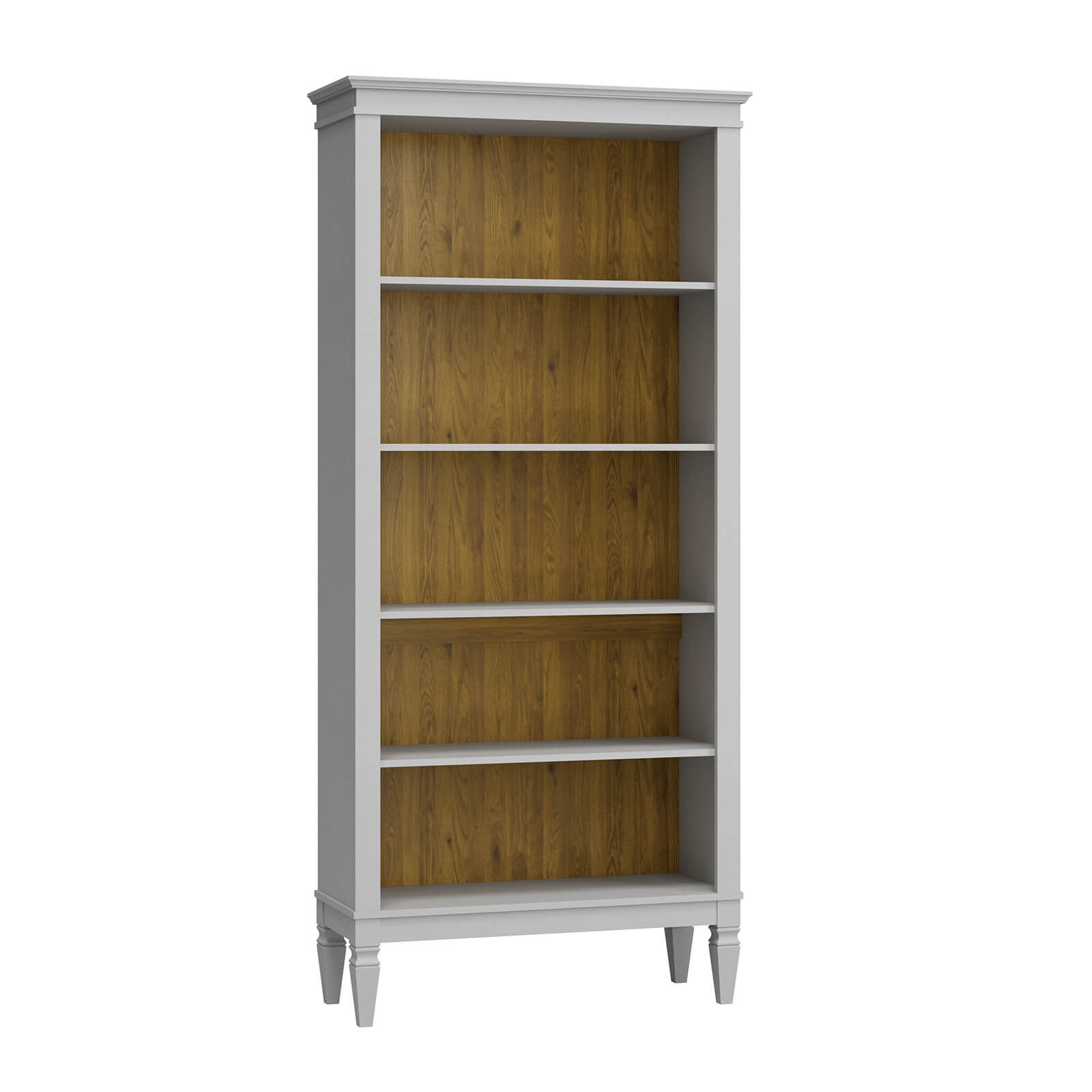 Стеллаж Ольса-С 200 белый лак купить в Москве Стеллаж Ольса-С 200 белый лак - картинка 1