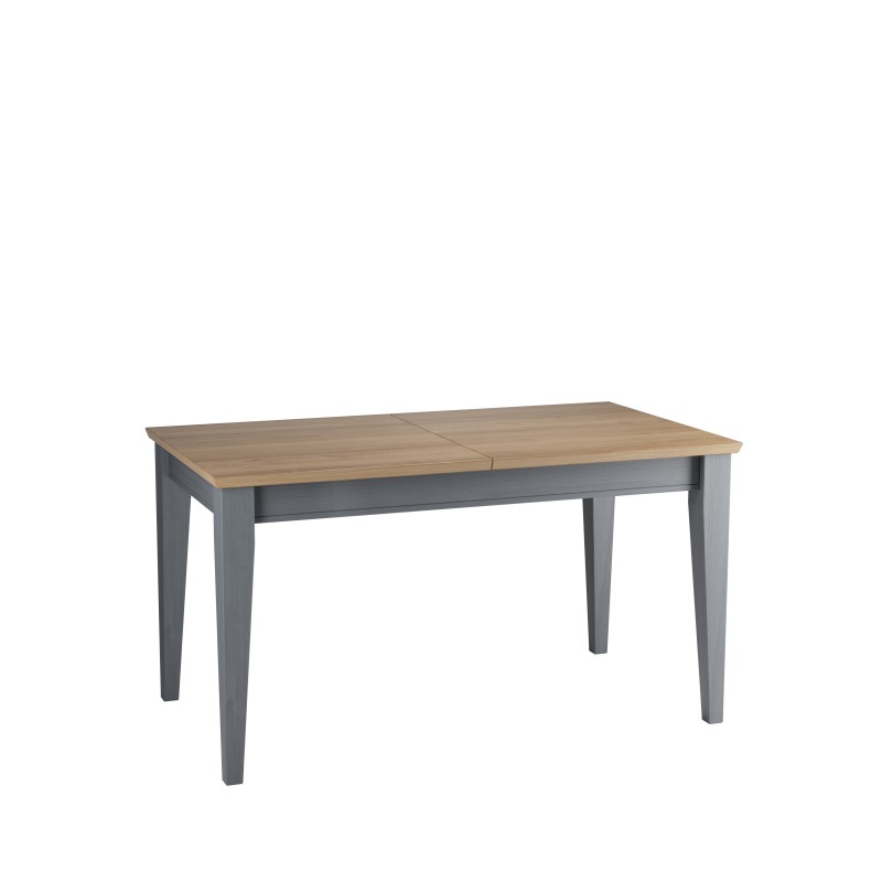 Стол обеденный Сканди 140 со вставкой серый 7046/антик -1 Стол обеденный Сканди 140 со вставкой серый 7046/антик -1