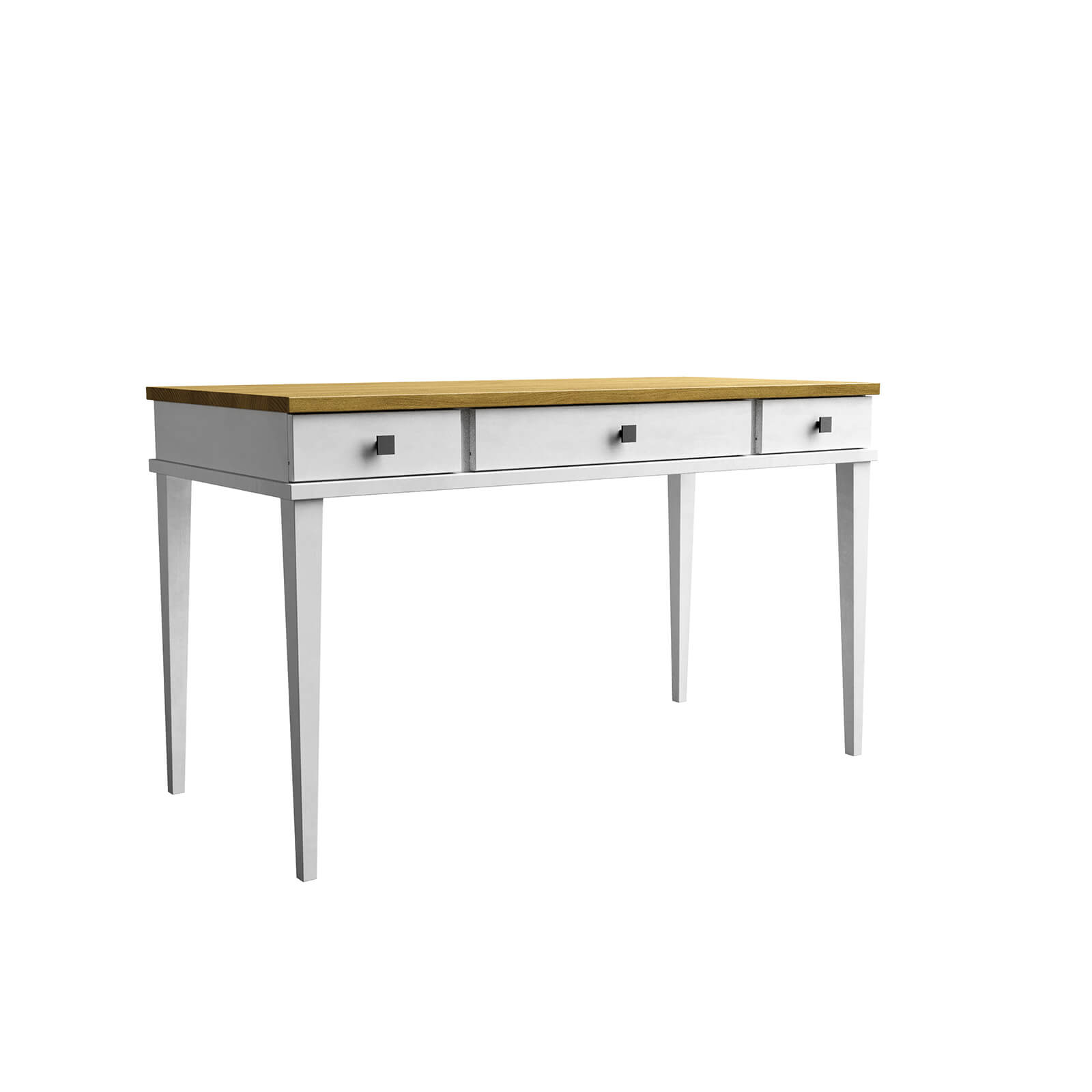 Стол письменный Бон Вояж 021 Белый лак / Антик №24 картинка 1 Стол письменный Бон Вояж 021 Белый лак / Антик №24 картинка 1