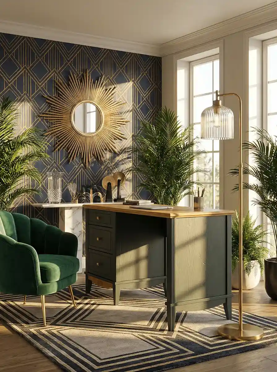 Стол письменный NN 120 Пенни грин 6020 /антик 24 купить в Москве Стол письменный NN 120 Пенни грин 6020 /антик 24 картинка 1