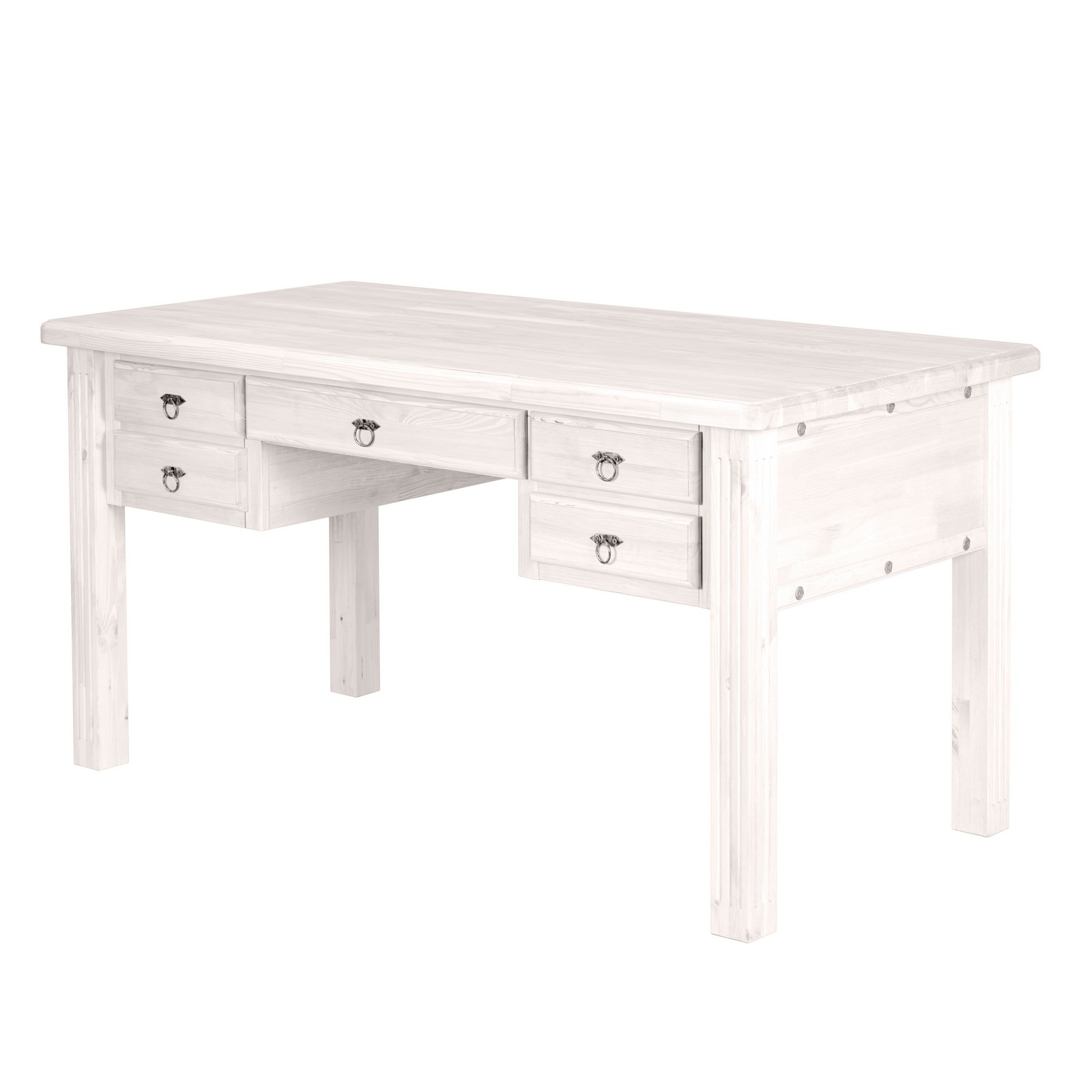 Стол письменный Викинг БЕЛЫЙ ВОСК купить в Москве Стол письменный Викинг БЕЛЫЙ ВОСК картинка 1