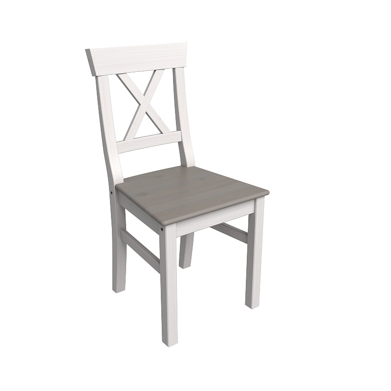 Стул Форест белый воск/антрацит Стул Форест белый воск/антрацит