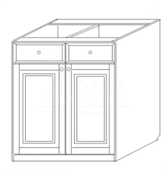 тумба 80 с ящиками тумба 80 с ящиками