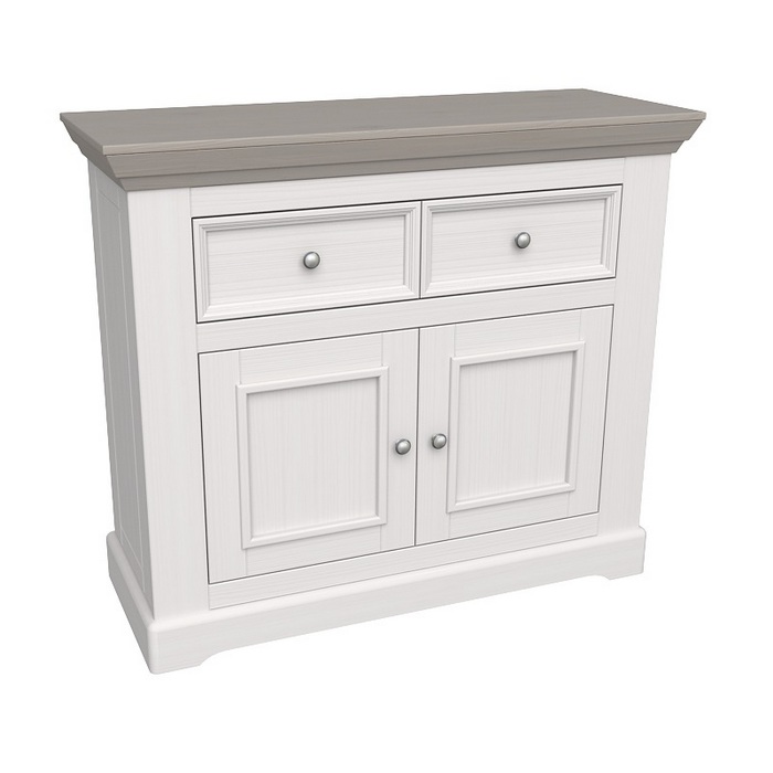 КОМОД ФОРЕСТ 2 ДВЕРИ 2 ЯЩИКА (КОМОД БУФЕТА) БЕЛЫЙ ВОСК/АНТРАЦИТ КОМОД ФОРЕСТ 2 ДВЕРИ 2 ЯЩИКА (КОМОД БУФЕТА)