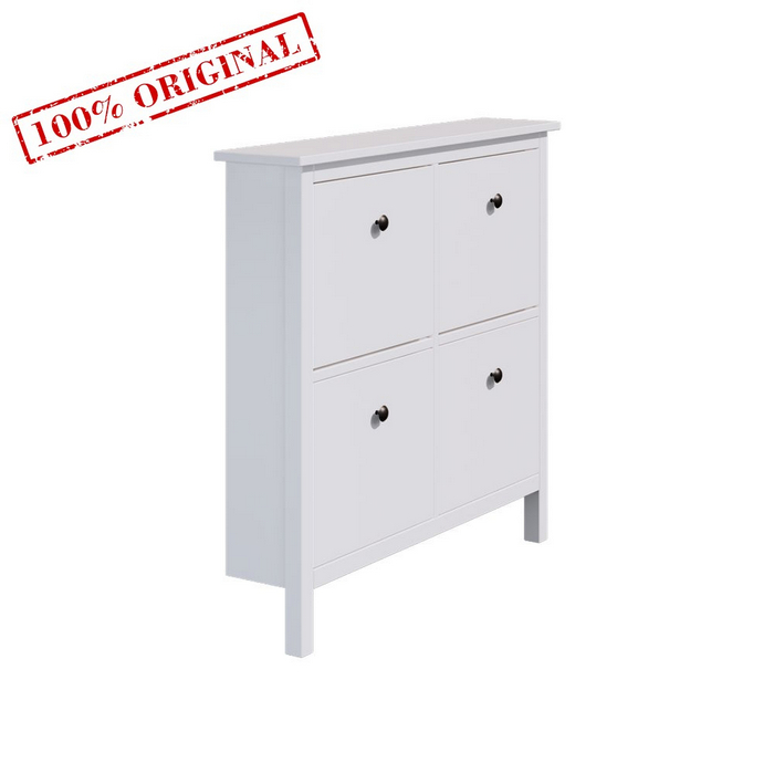 Тумба для обуви 4 ящика ХЕМНЭС (Россия) Белый - картинка 1 Тумба для обуви 4 ящика ХЕМНЭС (Россия) Белый - картинка 1