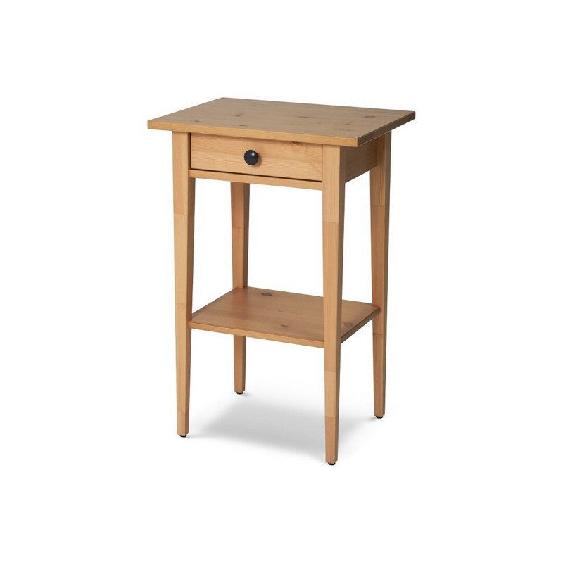 Тумба прикроватная 1 ящик 46х70х35 ХЕМНЭС КЫМОР светло-коричневый - картинка 1 Тумба прикроватная 1 ящик 46х70х35 ХЕМНЭС КЫМОР светло-коричневый - картинка 1