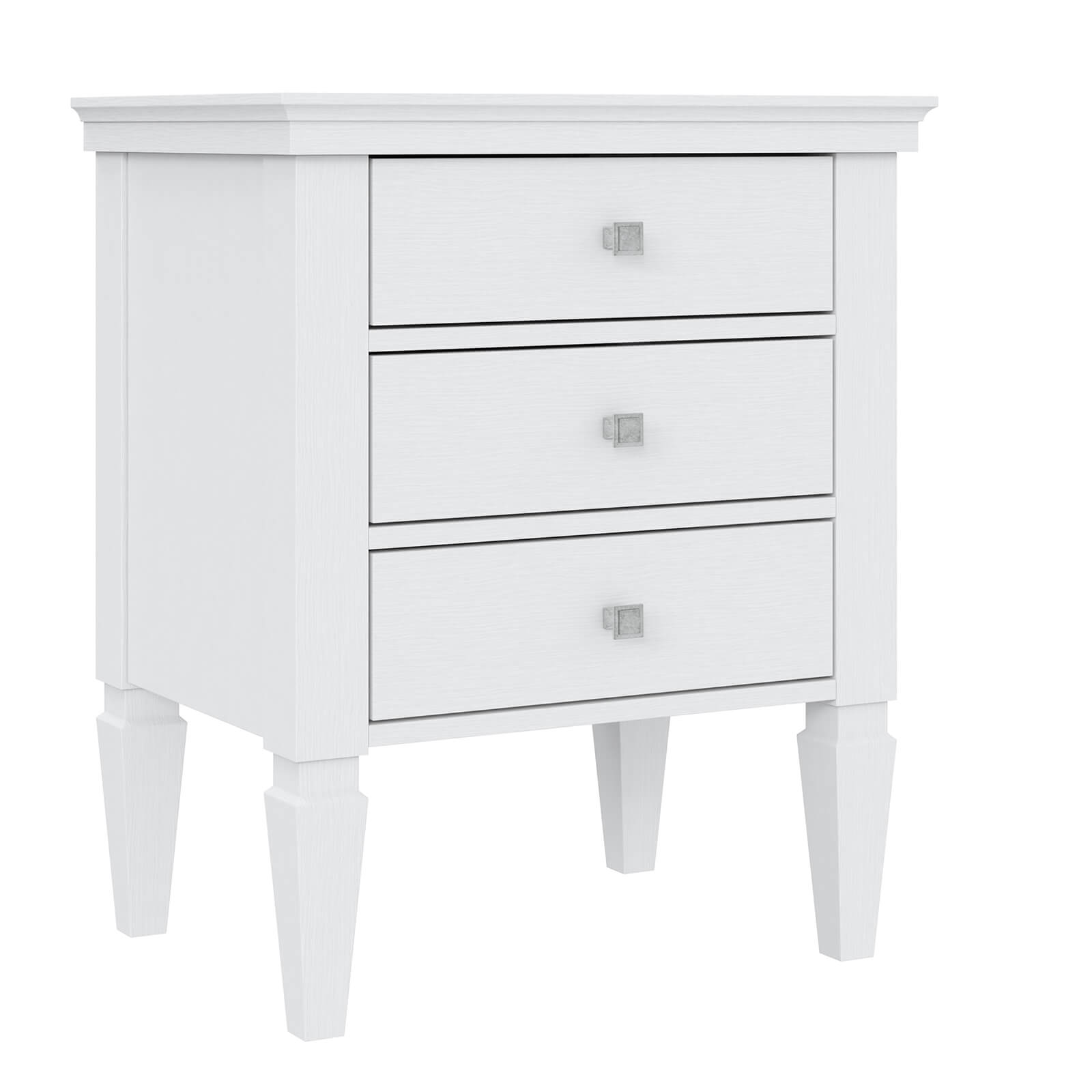 Тумба прикроватная Ольса-03 Белый лак - картинка 1 Тумба прикроватная Ольса-03 Белый лак - картинка 1