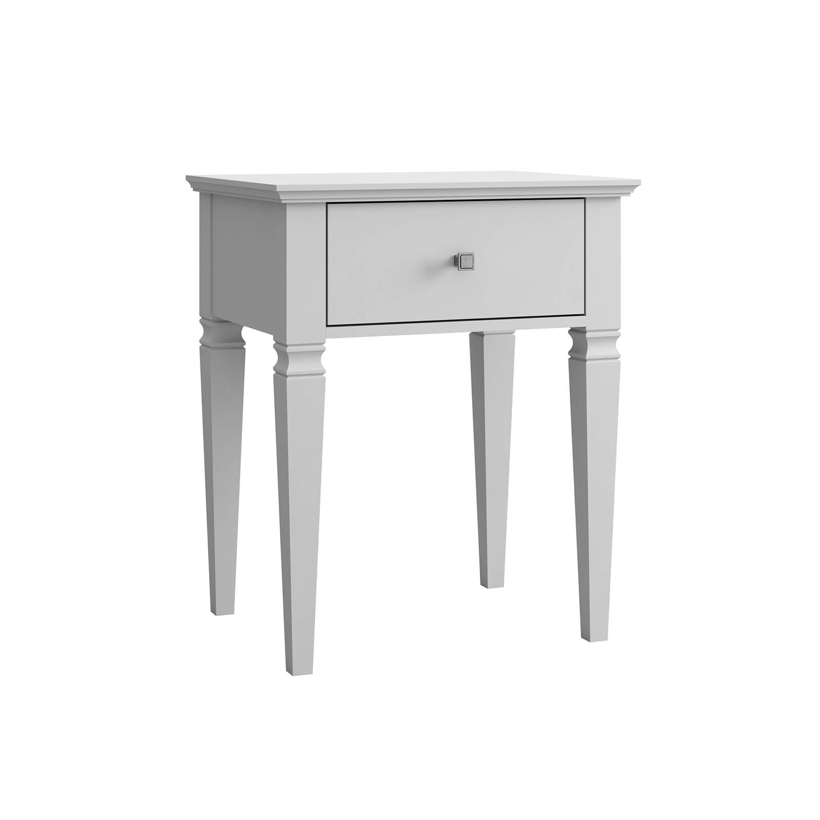 Тумба прикроватная Ольса-С 01 Белый лак купить в Москве Тумба прикроватная Ольса-С 01 Белый лак картинка 1