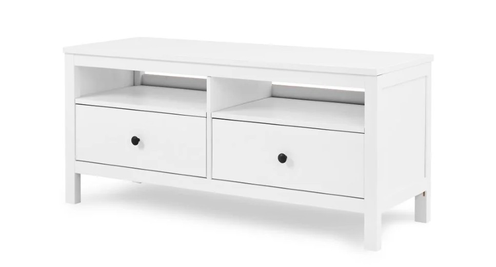 ТВ-тумба ХЕМНЭС / КЫМОР 124 (Россия) оригинал белый картинка 1 ТВ-тумба ХЕМНЭС / КЫМОР 124 (Россия) оригинал белый картинка 1