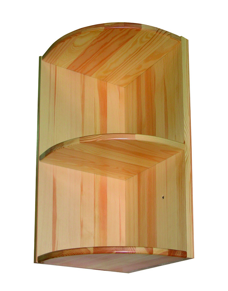 Угловое завершение открытое 300 мм высота 720 мм массив сосны | Кухня Скандинавия Угловое завершение открытое 300 мм высота 720 мм