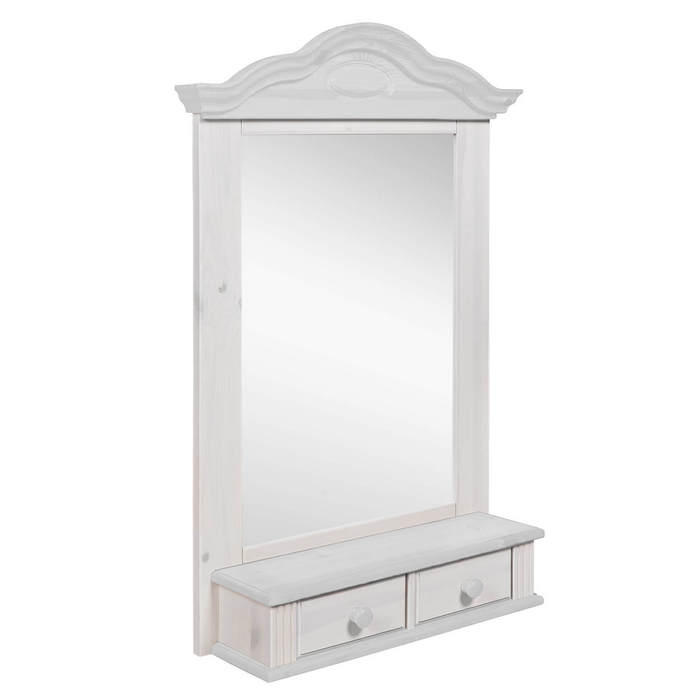 зеркало Синди Белый воск - картинка 1 зеркало Синди Белый воск - картинка 1